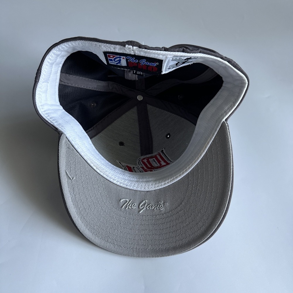 Official OTF The Game Davenport Uni. Panthers Embroidered Gray 7 3/8 Fitted Hat - Picture 7 of 9